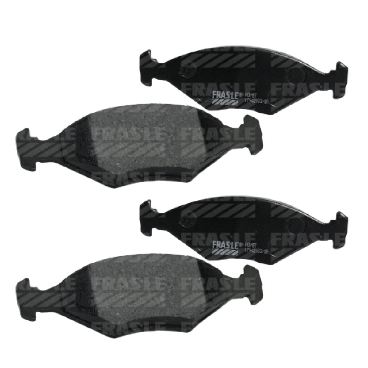 Pastilha Freio Fiat Uno 1.0 8v Economy 2009 Ate 2013 Dianteira Sistema Teves Fras-le Pd/87