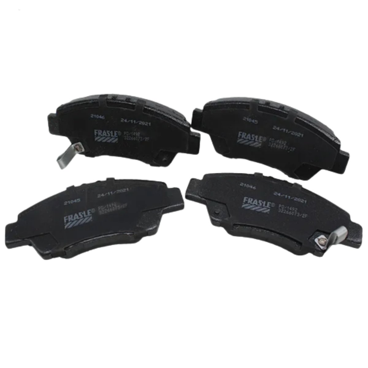 Pastilha Freio Honda City 1.5 16v Ex 01/2014 Ate 12/2021 Dianteira Sistema Akebono Fras-le Pd/1492
