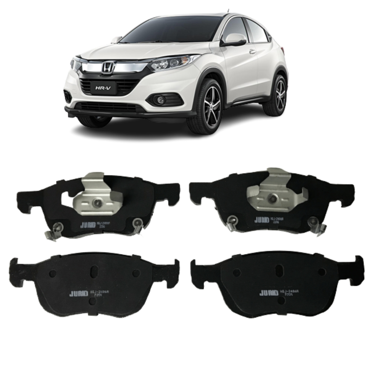 Pastilha Freio Honda Civic 1.5 Touring Turbo Cvt A Partir De 2020 Dianteira Hqj-2486a