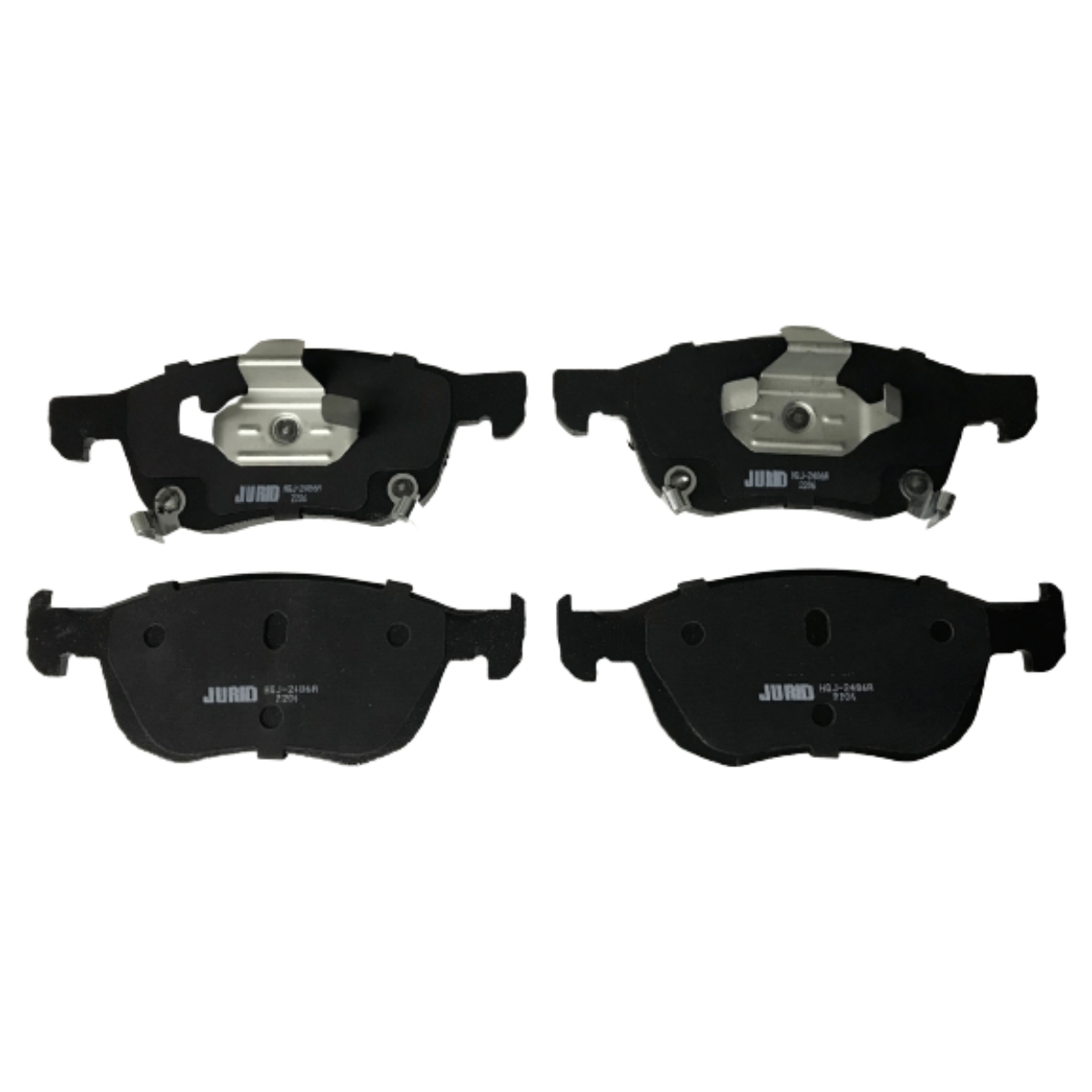 Pastilha Freio Honda Civic 2.0 16v Ex Flex One 01/2020 Ate 12/2021 Dianteira Sistema Teves Jurid Hqj-2486a