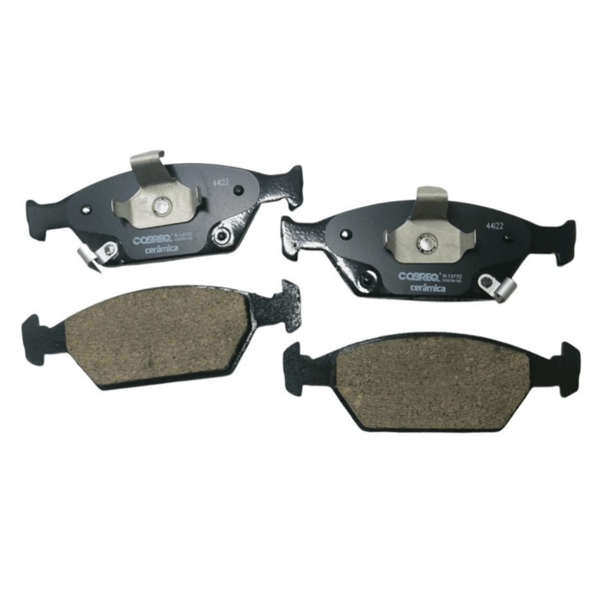 Pastilha Freio Honda City 1.5 16v Dx A Partir De 01/2010 Dianteira, Sistema Tevez, Ceramica Cobreq N-1377c