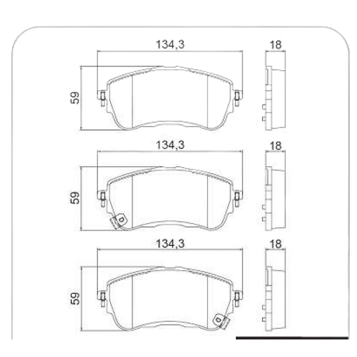 Pastilha Freio Toyota Corolla 2.0 Altis Premium A Partir De 2019 Eixo Dianteiro Cbi Anti Ruido Cobreq N-2123