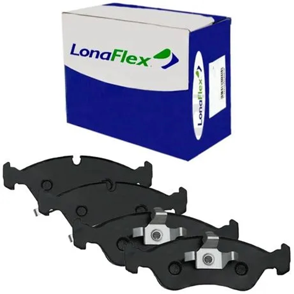 Pastilha Freio Gm Zafira 2.0 8v Elite Flexpower 01/2004 Ate 12/2012 Dianteira Sistema Teves, Anti Ruido Lonaflex P-084