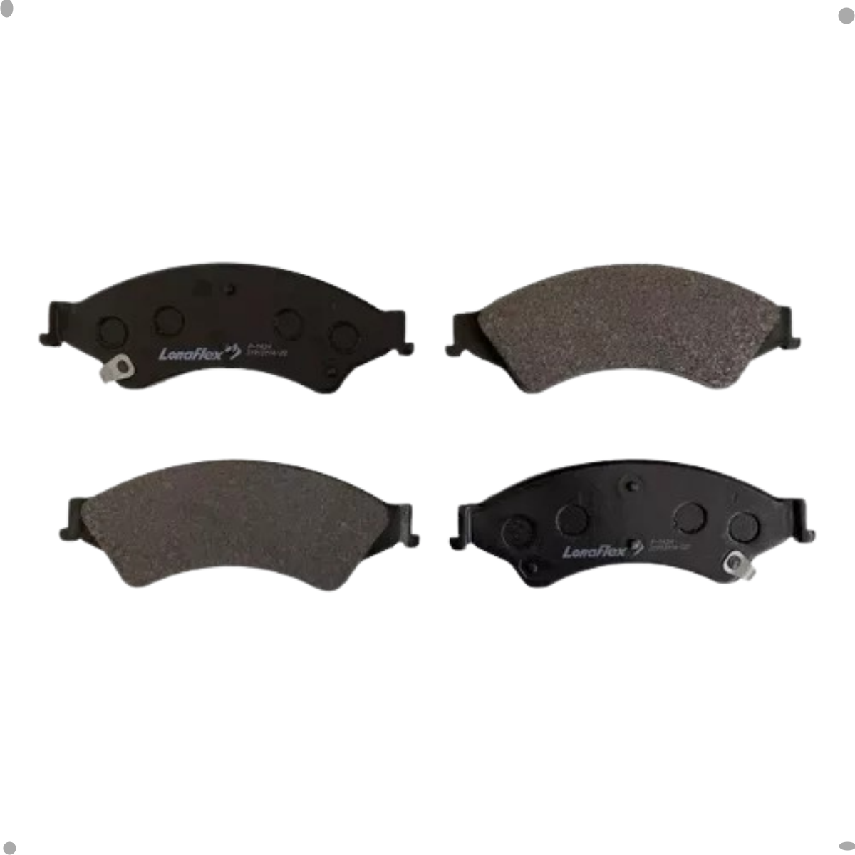 Pastilha Freio Ford Ranger 2.5 16v C.cab Limited 01/2012 Ate 01/2016 Dianteira Sistema Fomoco Lonaflex P-1434