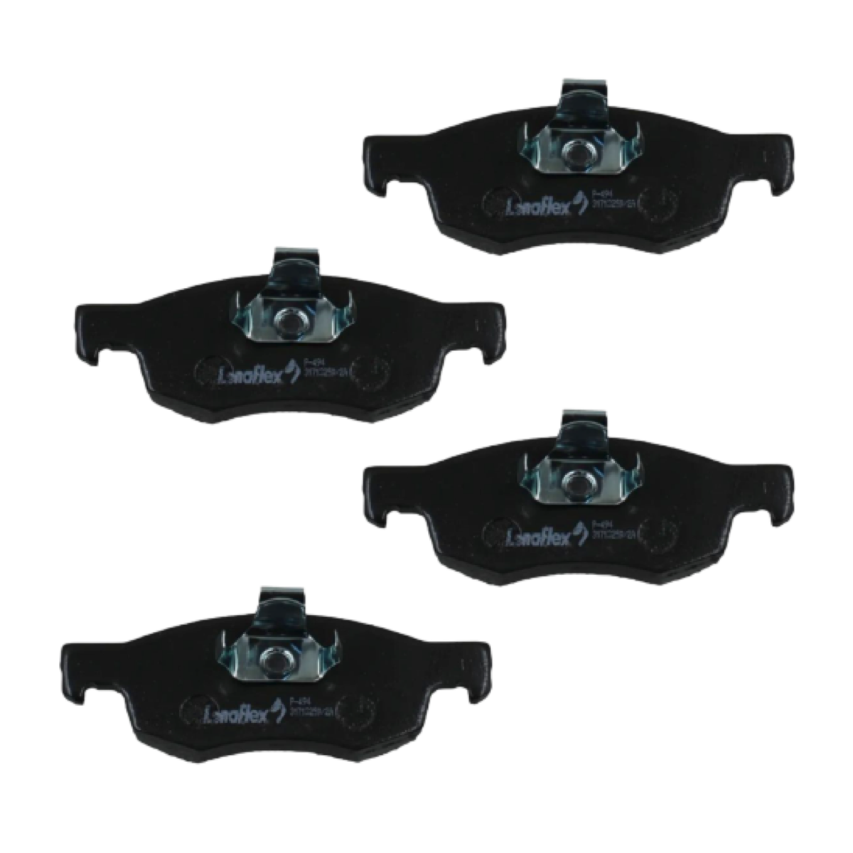 Pastilha Freio Fiat Doblo 1.8 8v Adventure 2003 Ate 2009 Eixo Dianteiro Lonaflex P-494