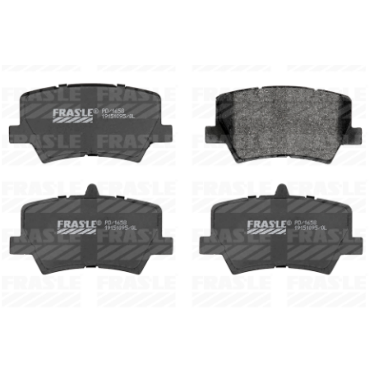 Pastilha Freio Volvo Xc40 2.0 Momentum 01/2018 Ate 12/2021 Traseira Fras-le Pd/1658