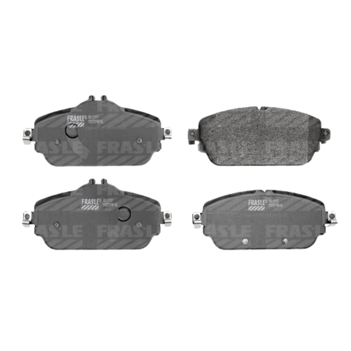 Pastilha Freio Mercedes-benz C180 1.6 16v Avantgarde 2014 Ate 2023 Dianteira Sistema Trw, Ceramica Fras-le Pd-2197-cmaxx