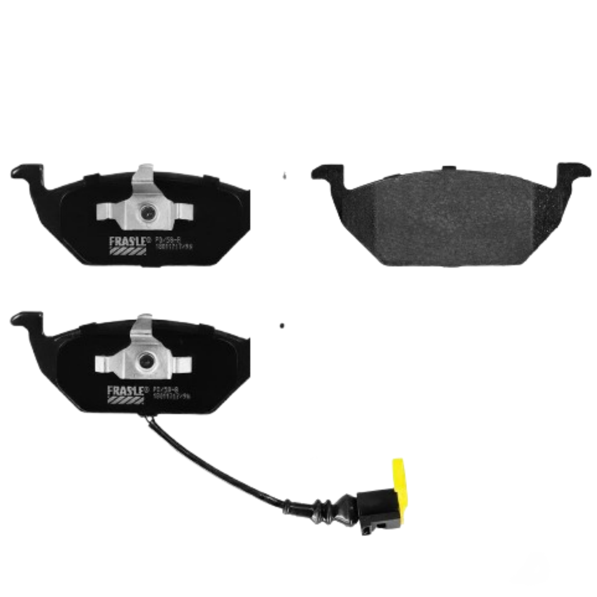 Pastilha Freio Audi A3 1.6 8v 3p 01/1997 Ate 12/2006 Dianteiro, Sistema Teves, Anti Ruido, Pistao Aco Fras-le Pd/58-b-cmaxx