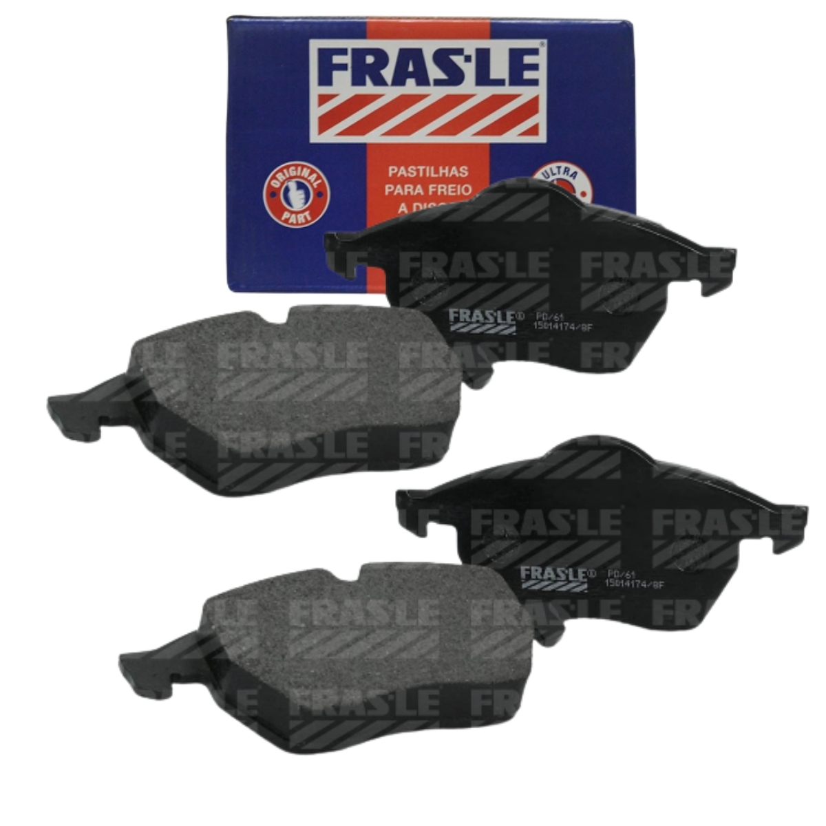 Pastilha Freio Gm Vectra 2.0 16v Cd 1996 Ate 1997 Dianteira Sistema Teves Fras-le Pd/61