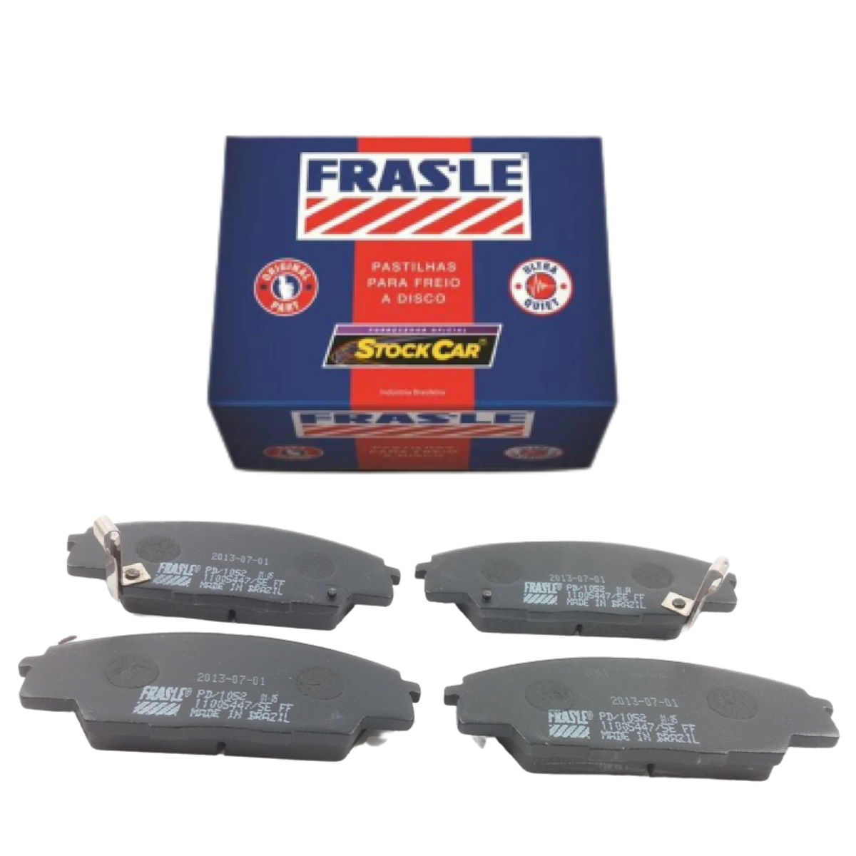 Pastilha Freio Honda Civic 2.0 16v Si 2007 Ate 2011 Dianteira Sistema Akebono Fras-le Pd/1052
