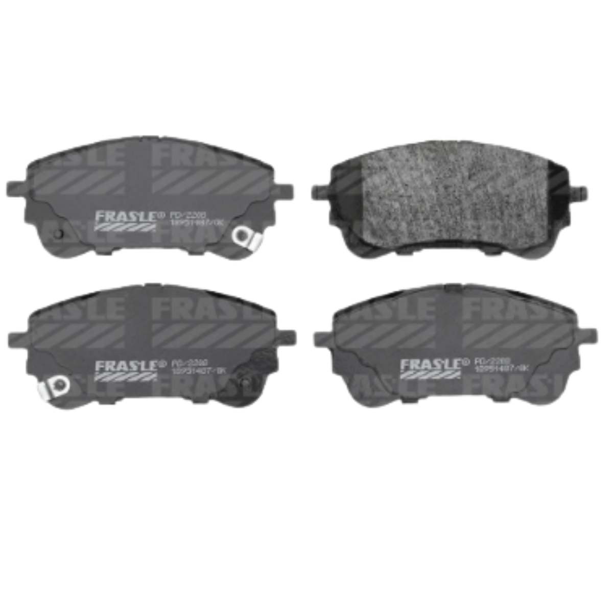 Pastilha Freio Toyota Corolla 2.0 Altis Premium A Partir De 01/2019 Eixo Dianteiro Cbi Anti Ruido Fras-le Pd/2208