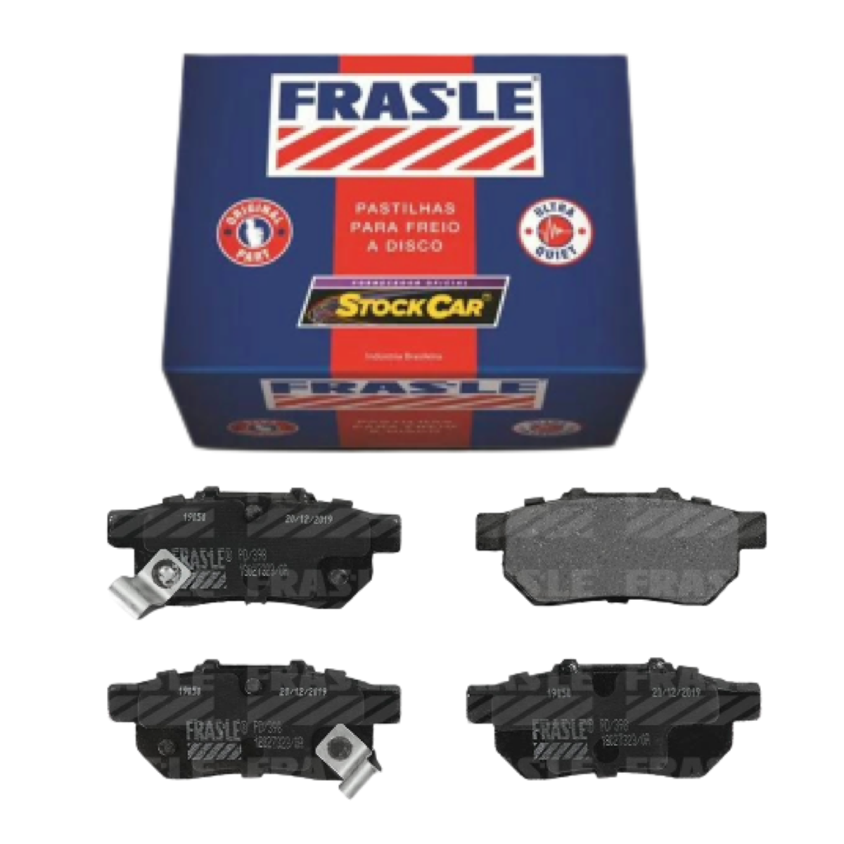 Pastilha Freio Honda Civic 1.5 16v Dx 01/1991 Ate 01/1995 Traseira Fras-le Pd/398