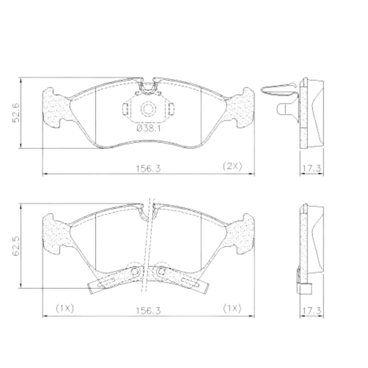 Pastilha Freio Gm Zafira 2.0 8v Confort Flexpower 2004 Ate 2012 Dianteira Sistema Teves Fras-le Pd/77