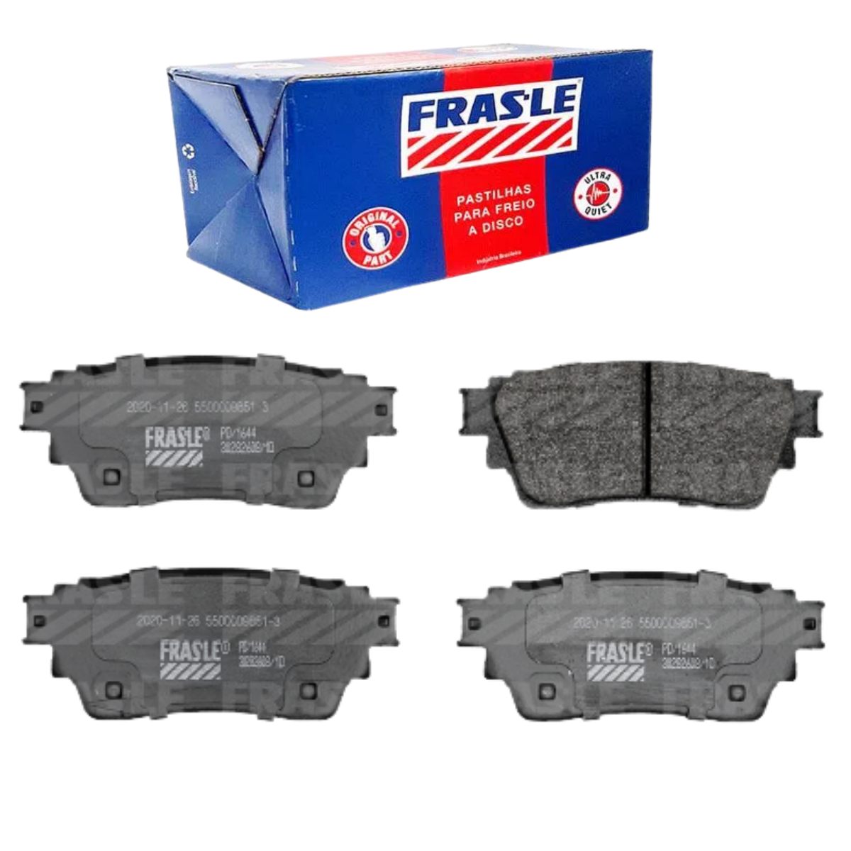 Pastilha Freio Mitsubishi Eclipse Cross 1.5 16v Hpes Turbo 4x4 01/2018 Ate 12/2024 Traseira Fras-le Pd/1644