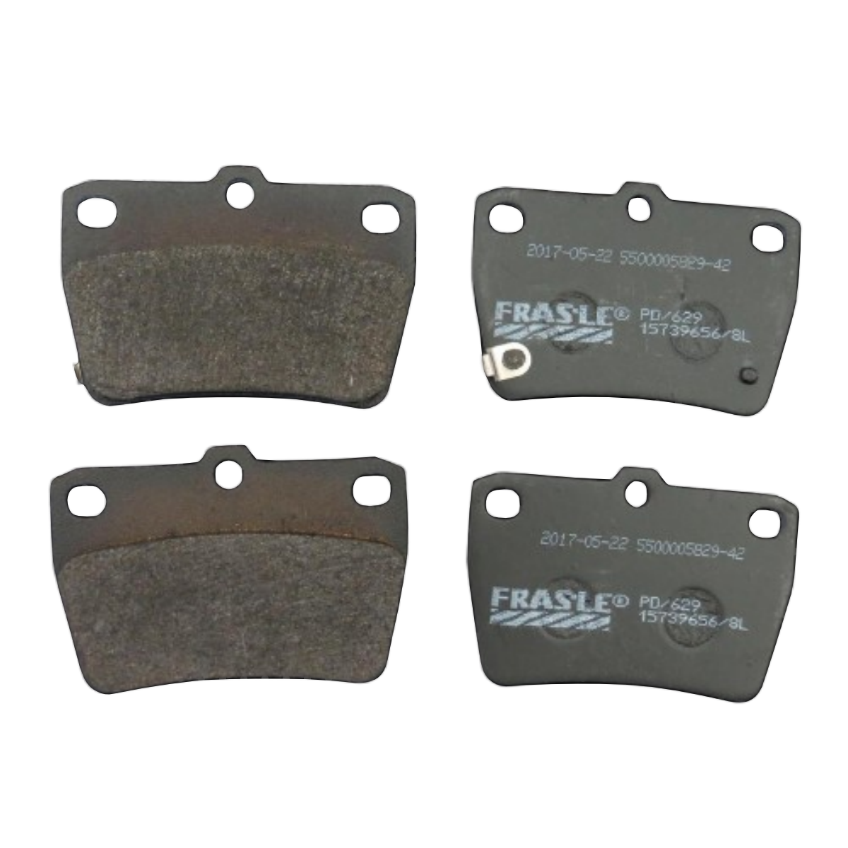 Pastilha Freio Caoa Chery Tiggo 2.0 16v Automatico 2014 Ate 2016 Traseira Fras-le Pd/629