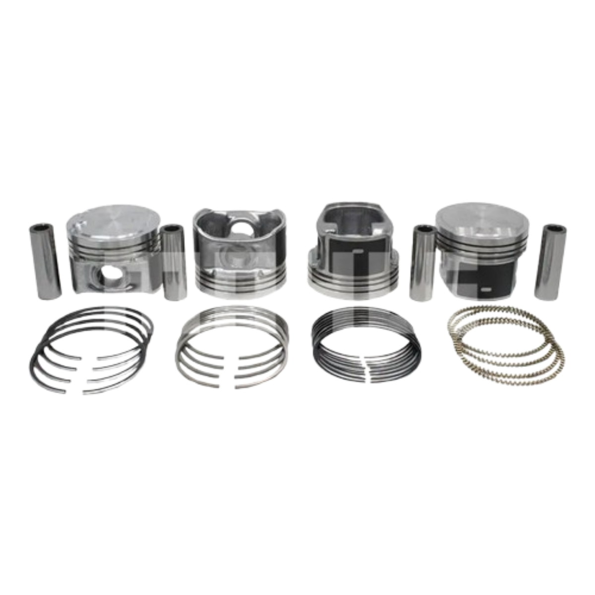Pistao Motor Peugeot 206 1.0 Techno 06/2001 Ate 11/2005 0,50mm Com Anel Metal Leve P&a-9127 0,50