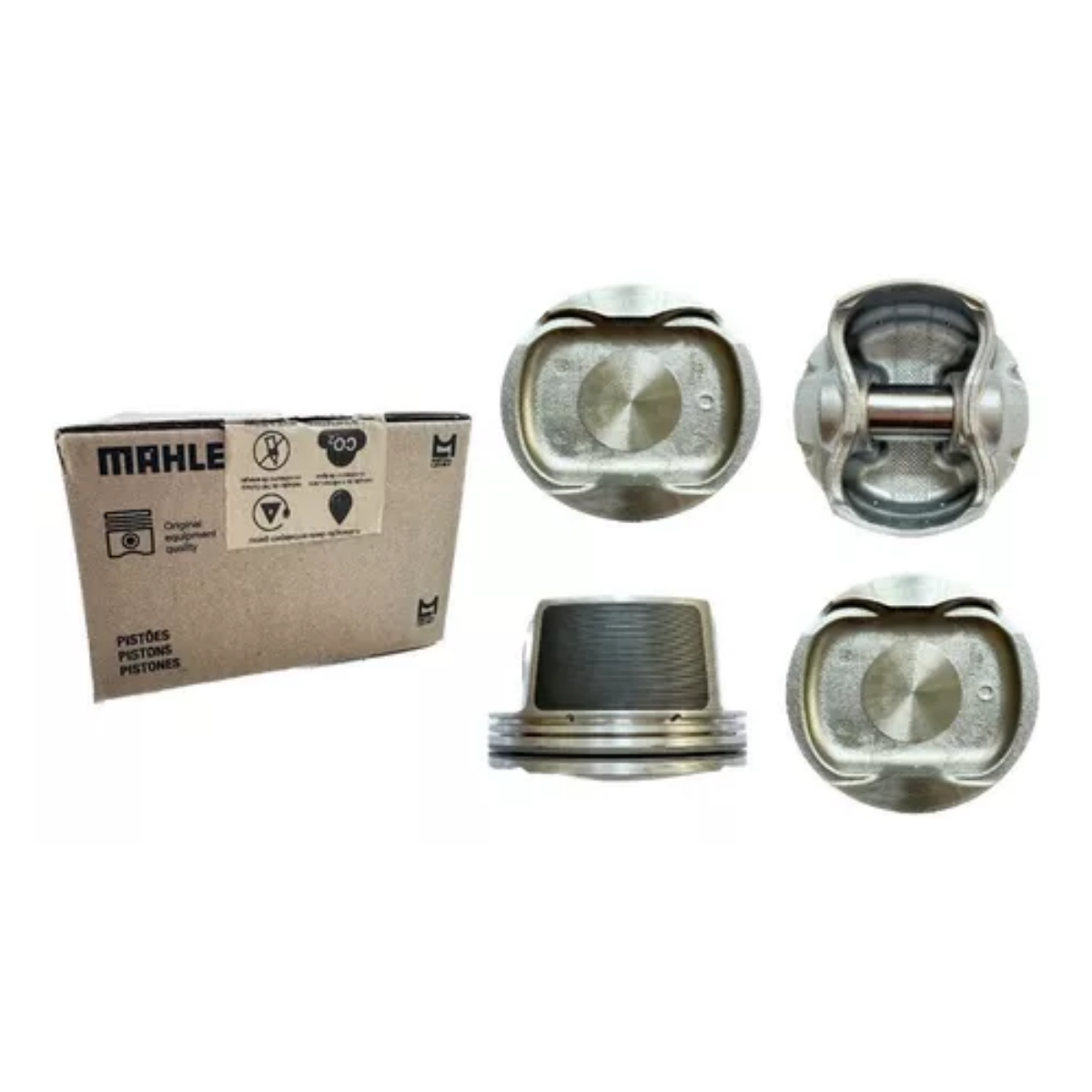 Pistao Motor Nissan Sentra 2.0 16v Motor Mr20 01/2009 Ate 12/2013 0,50mm Metal Leve P&a9697  0,50