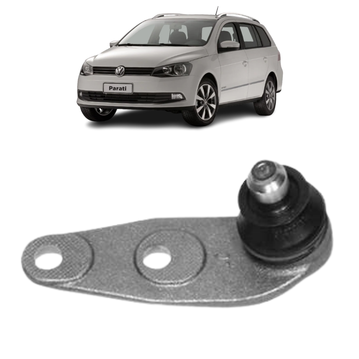 Pivo Suspensao Vw Gol 1.0 8v G2 01/1997 Ate 12/2019 Inferior, Lado Direito Com Direcao Hidraulica Skf Vkds 4916
