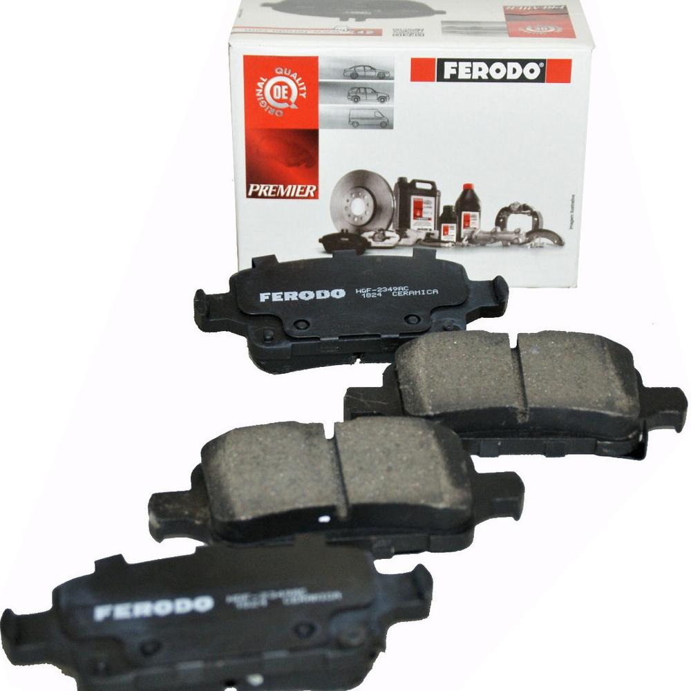 Pastilha Freio Gm Cruze 1.4 Lt A Partir De 01/2017 Traseira Sistema Teves, Ceramica Ferodo Hqf-2349ac