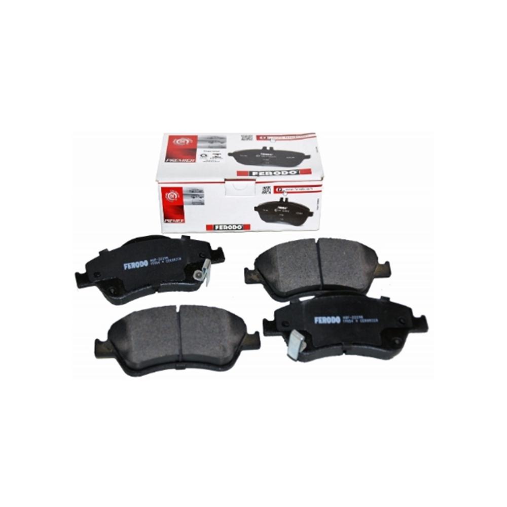 Pastilha Freio Toyota Corolla A Partir De 2008 Dianteira Sistema Bosch, Ceramica Ferodo Hqf-2229ac