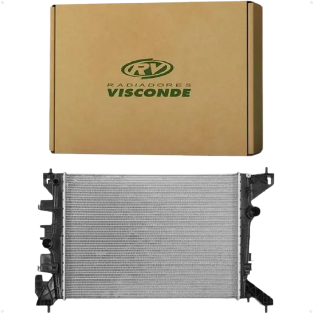 Radiador Gm Onix 1.4 8v G2 01/2016 Ate 12/2021 Com Ar Condicionado, Cambio Manual Visconde 12231