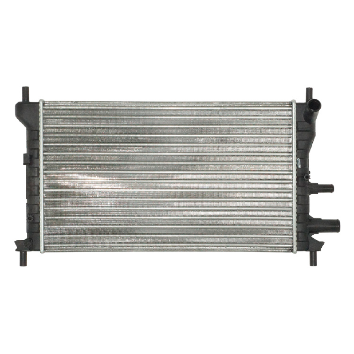 Radiador Ford Courier 1.0 8v Motor Endura 01/1996 Ate 12/1999 Cambio Manual Sem Ar Condicionado Visconde 12581