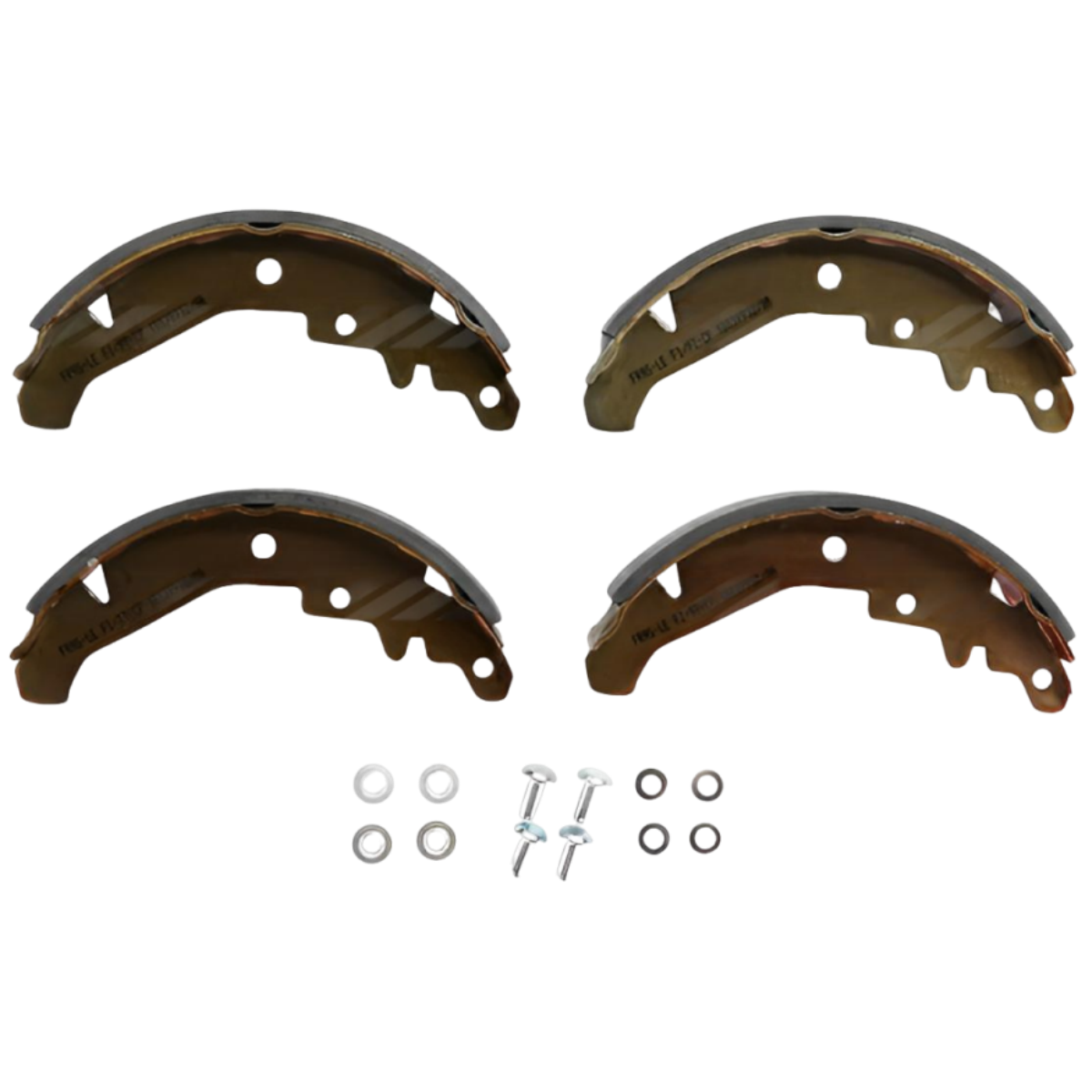 Sapata Freio Fiat Mobi 1.0 6v Drive 01/2016 Ate 11/2021 Sistema Teves Cobreq 0504-cp