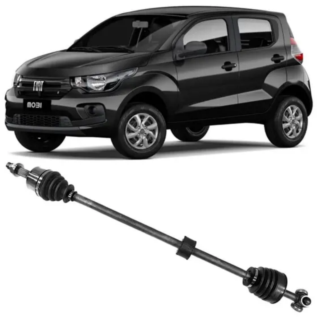 Semi Eixo Homocinetica Fiat Argo 1.0 Manual 01/2017 Ate 12/2023 Dianteira, Lado Direito, 22 Dentes Lado Roda Nakata Njh 41-334s
