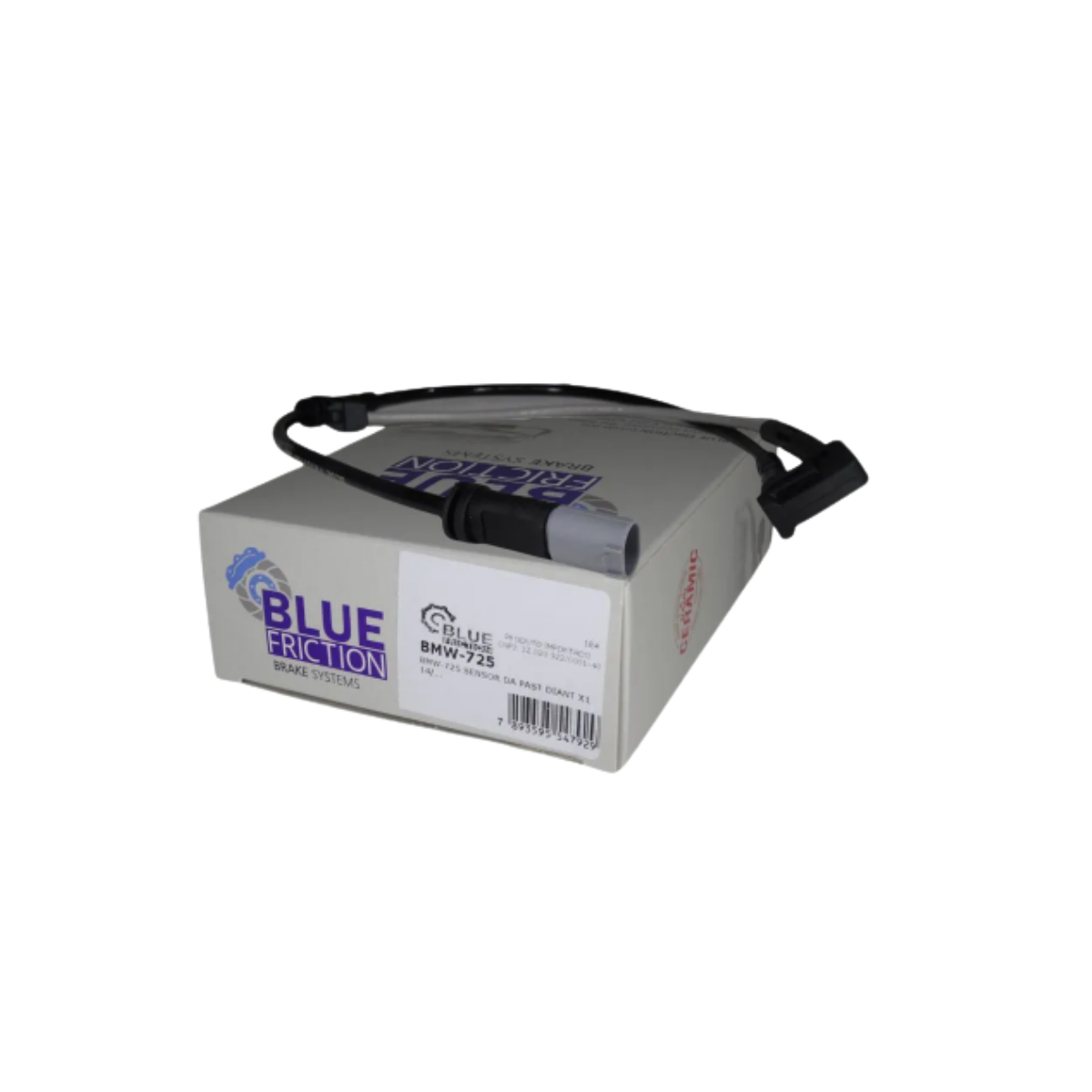 Sensor Desgaste Pastilha Mini Cooper Electric A Partir De 2019 Dianteira Lado Esquerdo Blue Friction Bmw-725m New
