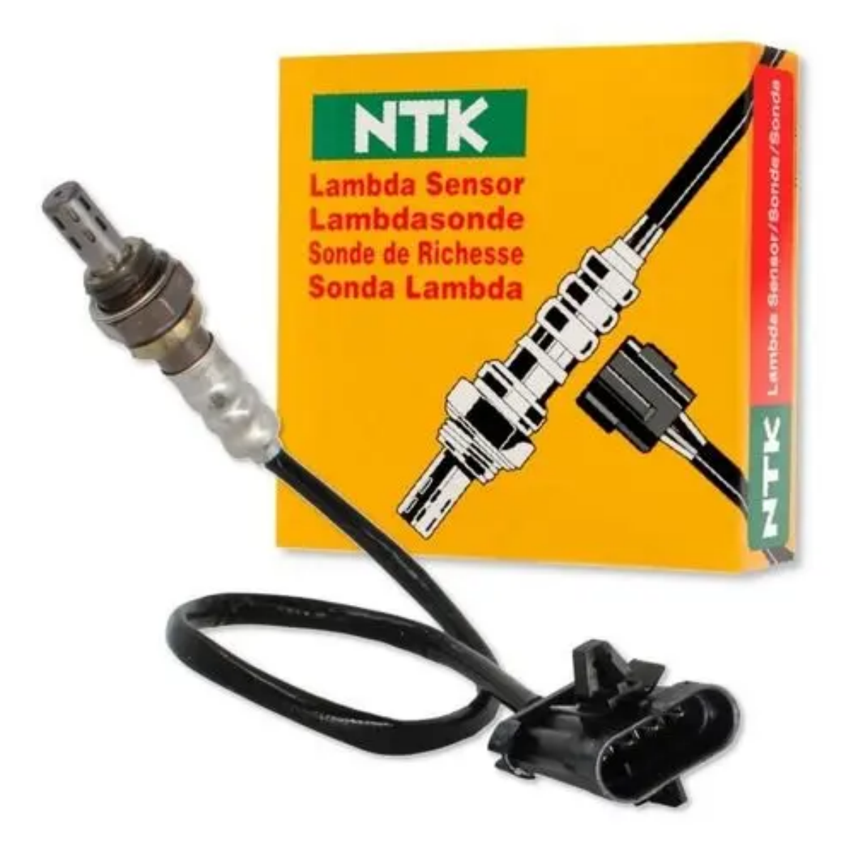Sonda Lambda Gm Celta 1.0 8v Vhc 01/2006 Ate 12/2009 Pre Catalisador - Flex Ngk Oza826-ee28