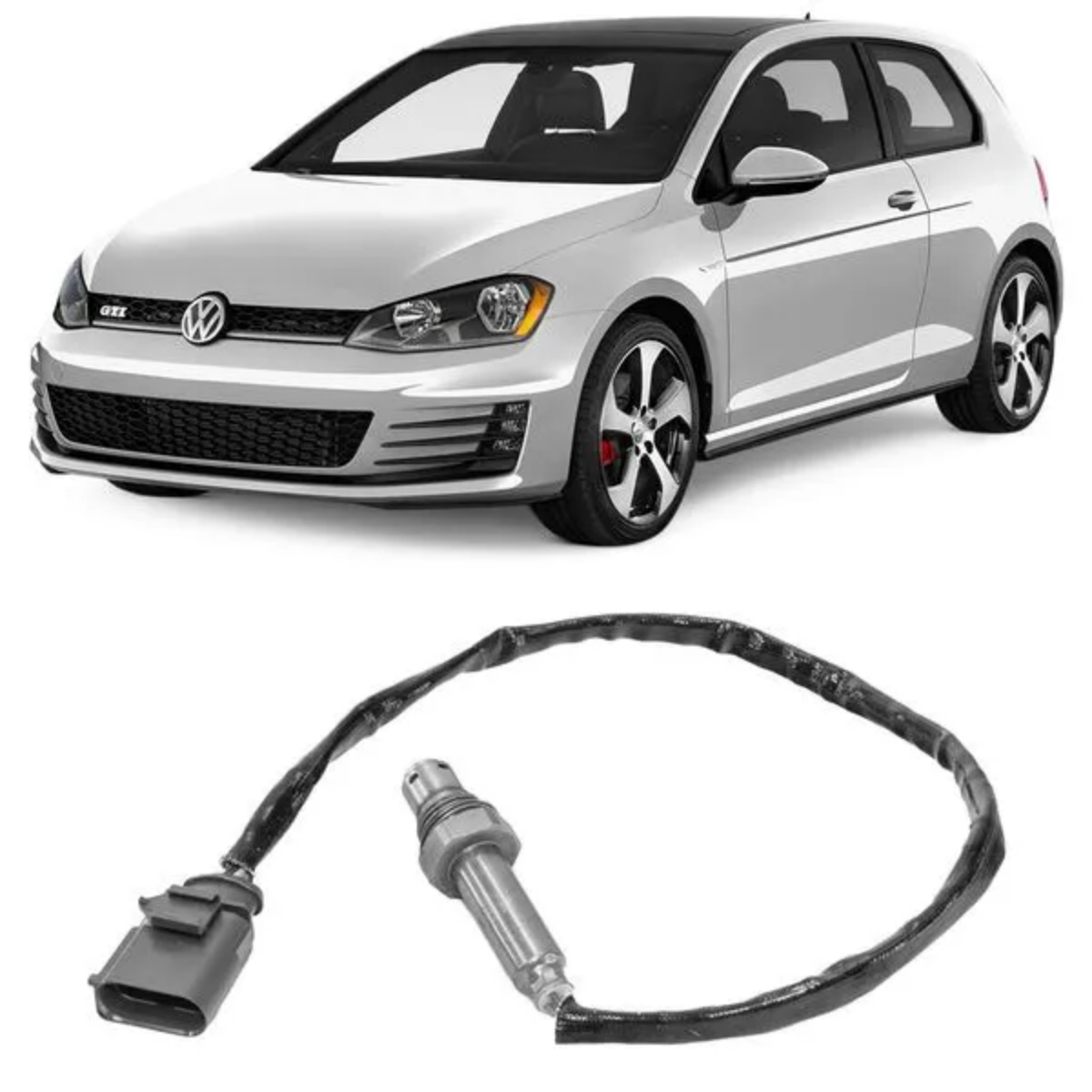 Sonda Lambda Vw Golf 1.4 16v Tsi 01/2015 Ate 12/2019 Pre Catalisador Ngk Uaa0004-vw012