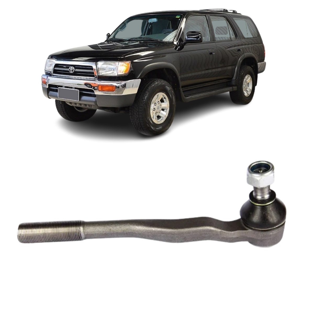Terminal Direcao Toyota Hilux 1995 Ate 2004 Dianteira Lado Esquerdo Perfect Tdi1816