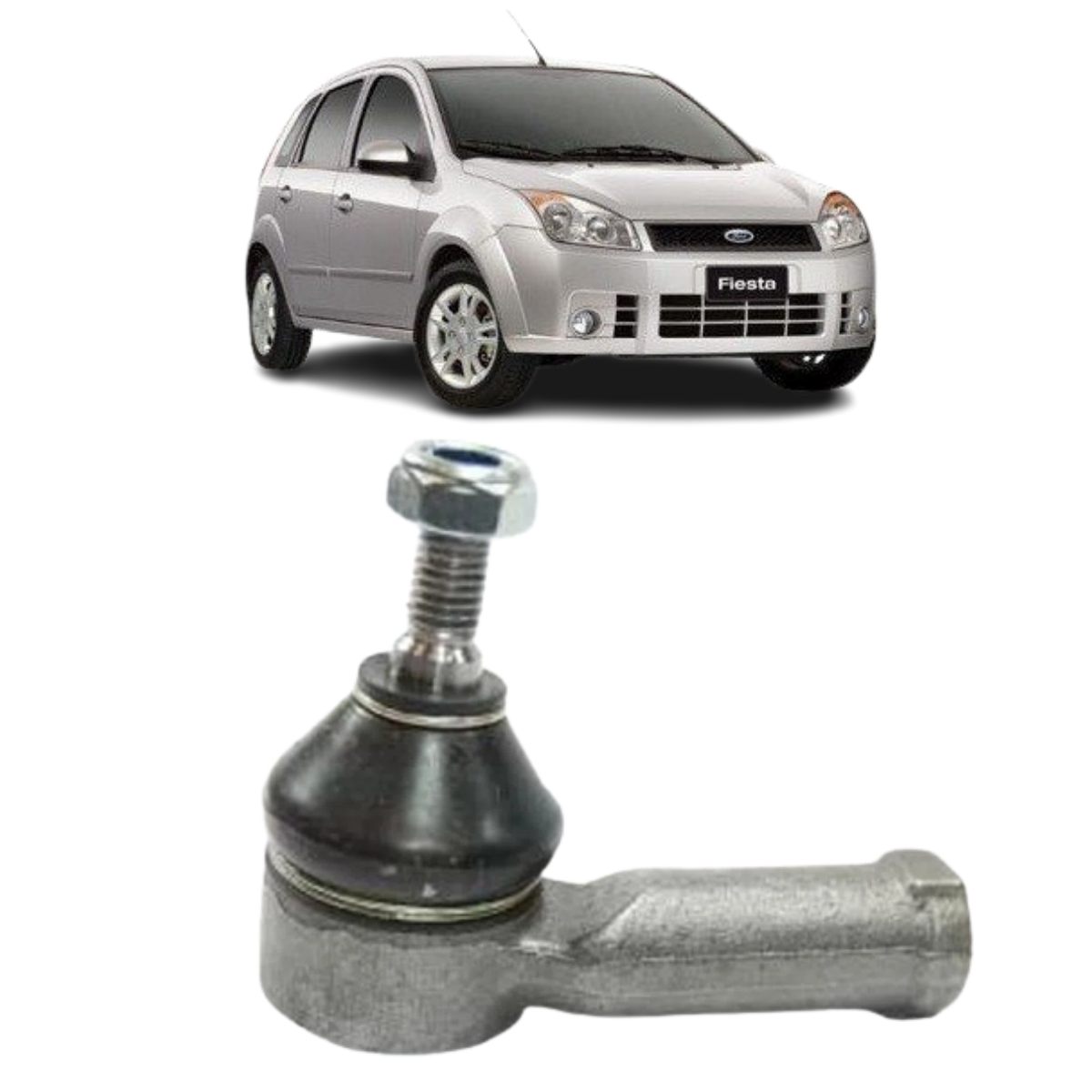 Terminal Direcao Ford Fiesta Lado Direito Perfect Tdi1080