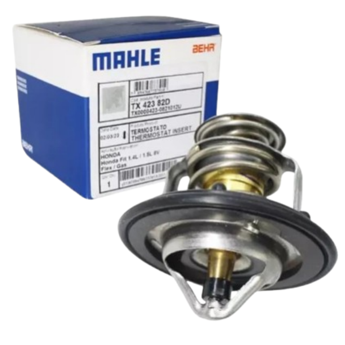 Valvula Termostatica Honda Fit 1.4 8v Lxl 2003 Ate 2008 Mahle Tx 423 82d