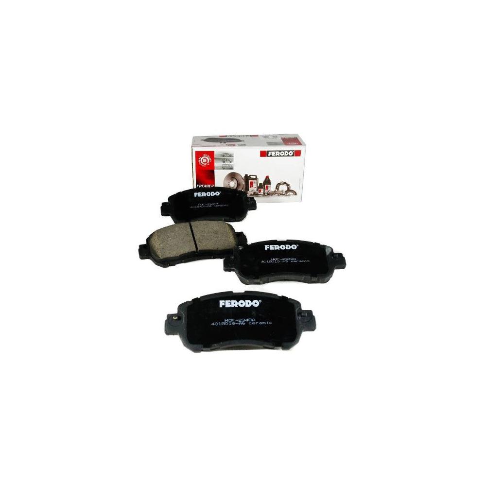 Pastilha Freio Honda Crv 01/2012 Ate 12/2015 Traseira Sistema Akebono, Ceramica Ferodo Hqf-2248ac